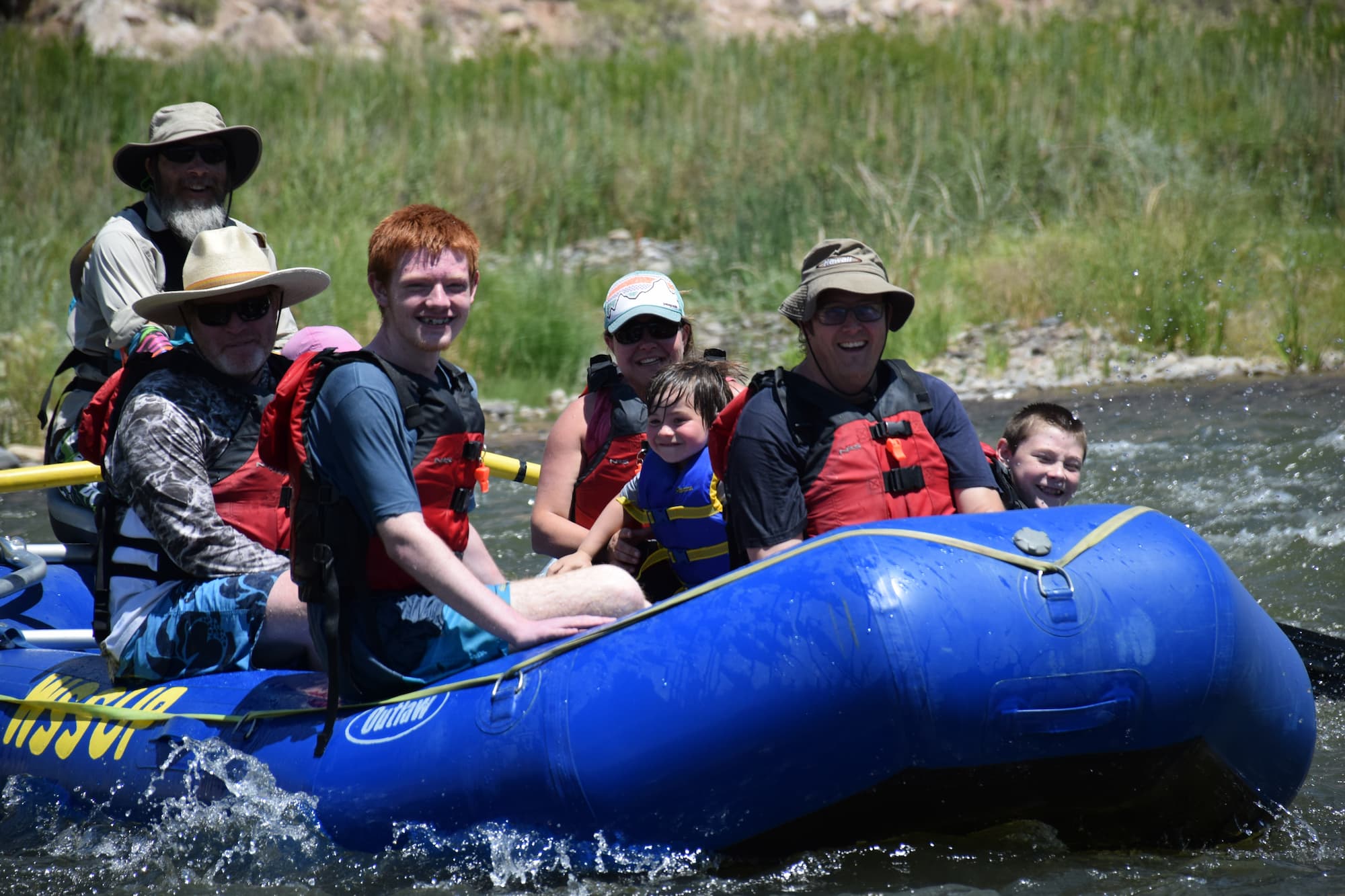 Gunnison River full day rafting in Dominguez Escalante NCA